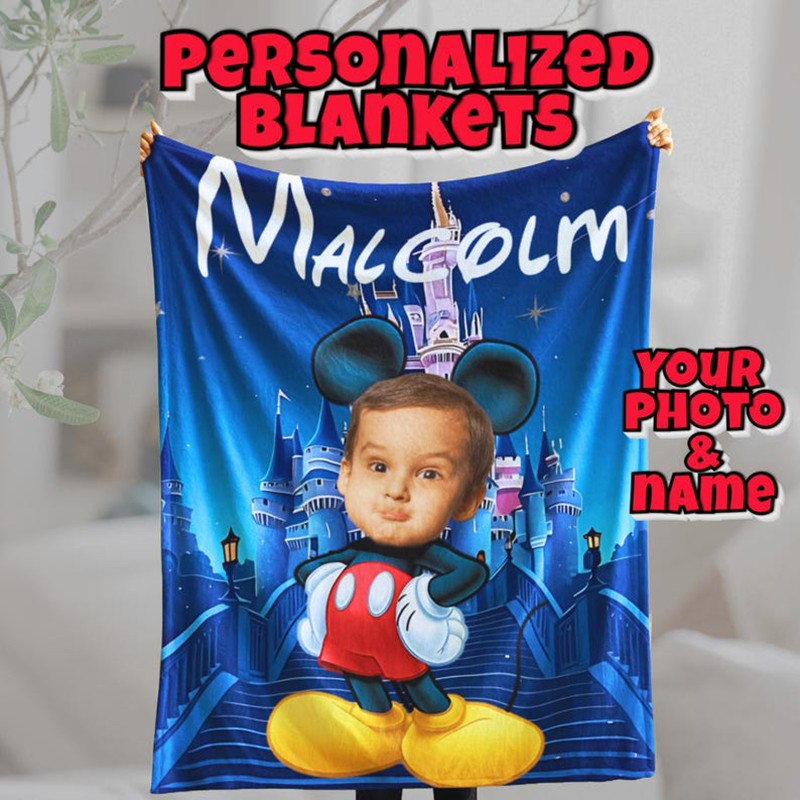 Personalised Soft and Cozy Baby Blanket Gift Baby Shower Gift