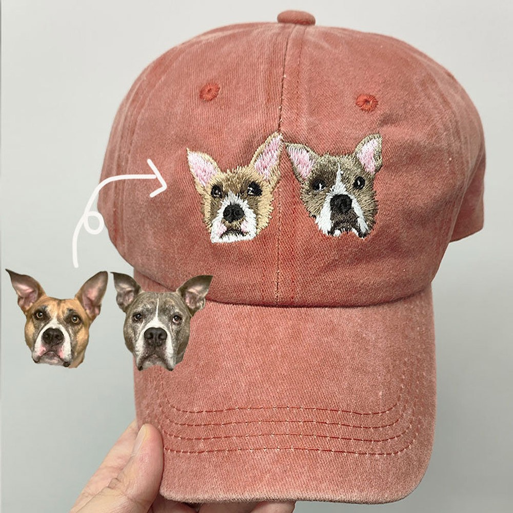 Personalized Hat With Your Dog Photo and Name